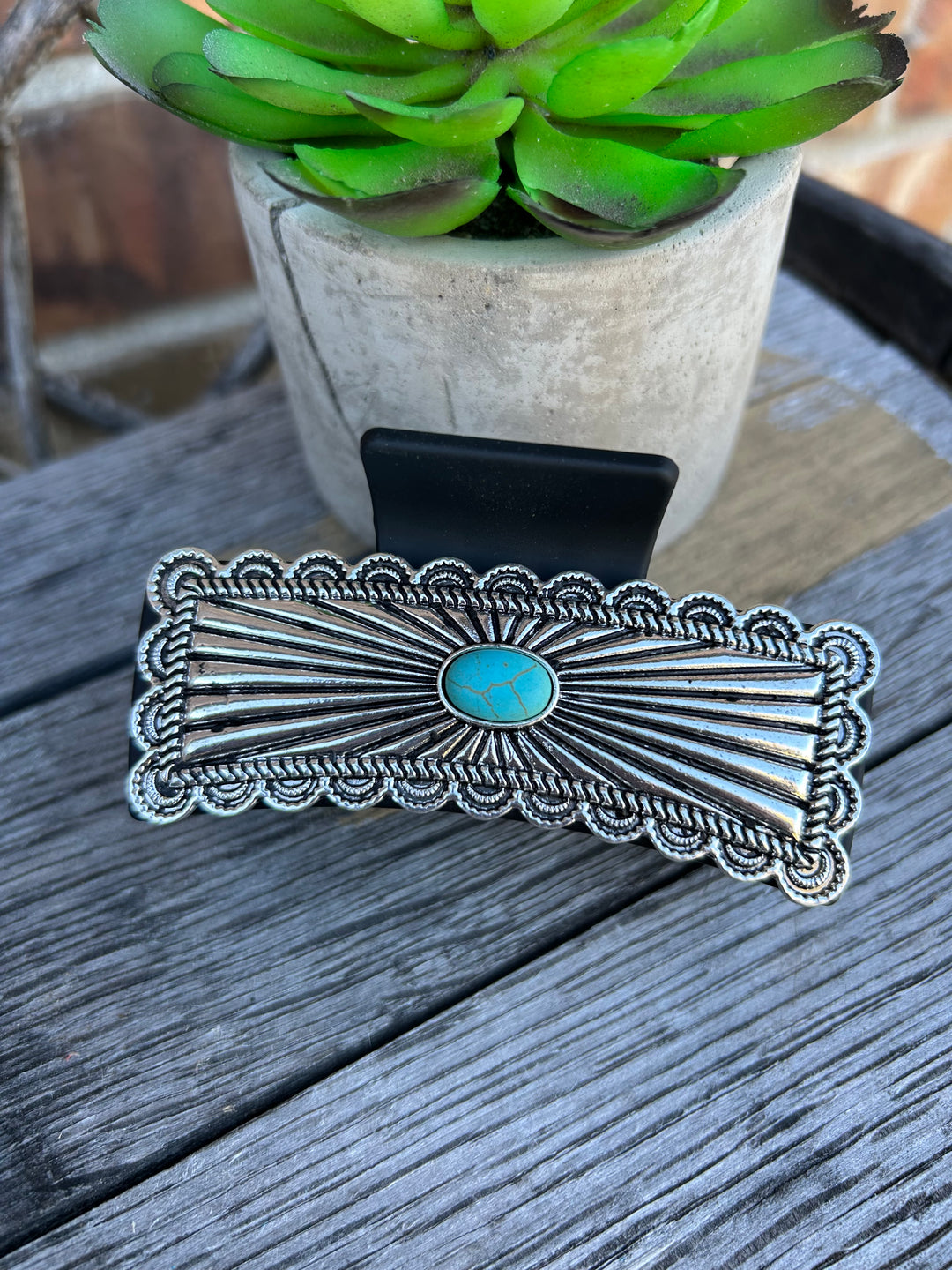 Starburst Metal Cast Claw Clip