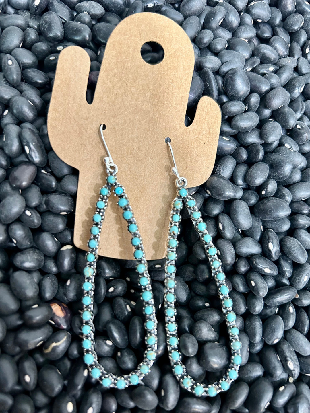 Turquoise Teardrop Earrings