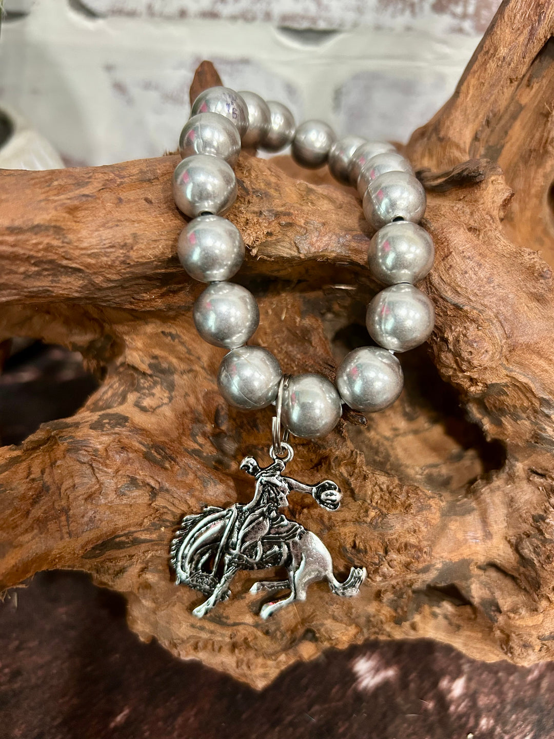 Bronc Rider Stretch Bracelet