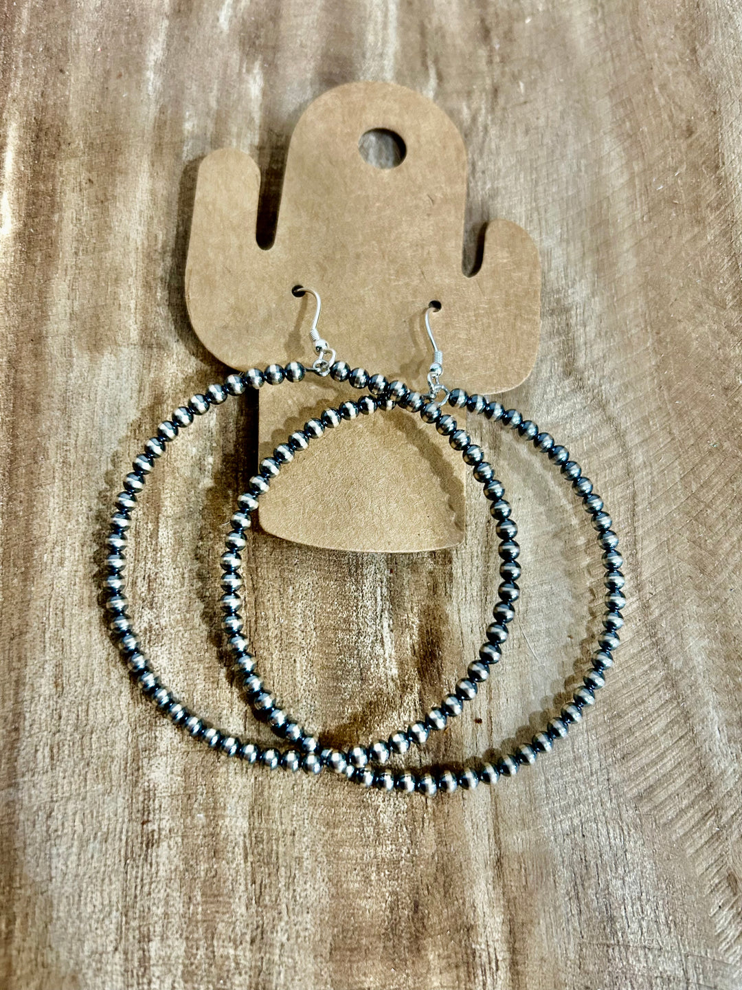 3mm Navajo Pearl Hoops