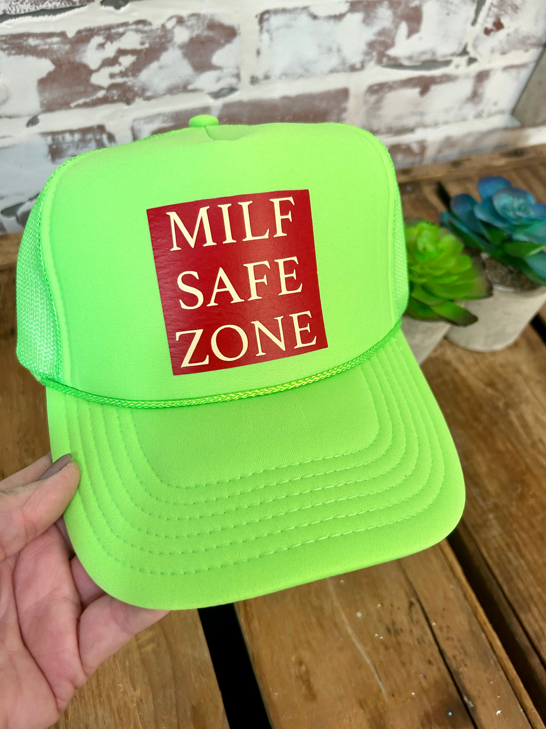 MILF Safe Zone Trucker Hat