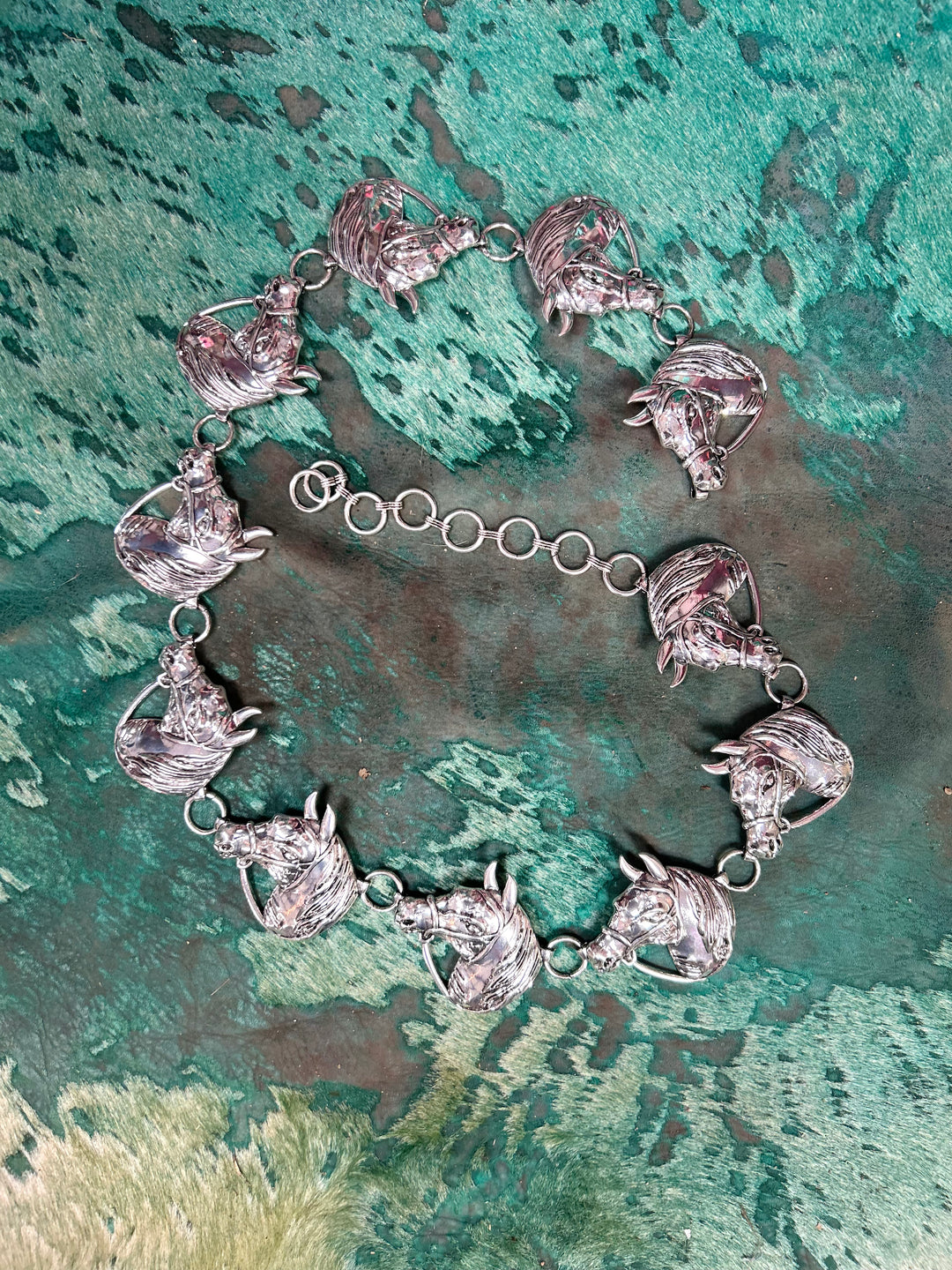 Horsehead Western Concho Belt