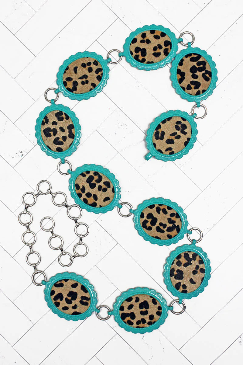 WESTERN WILDCAT TURQUOISE LOOP BELT