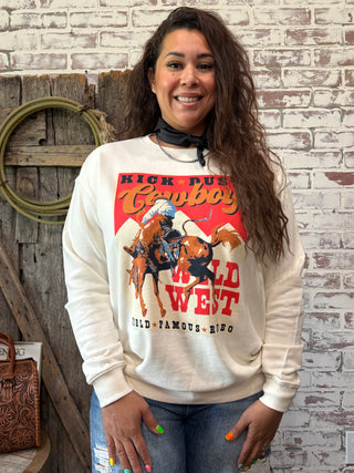 Kick Dust Cowboy Sweatshirt