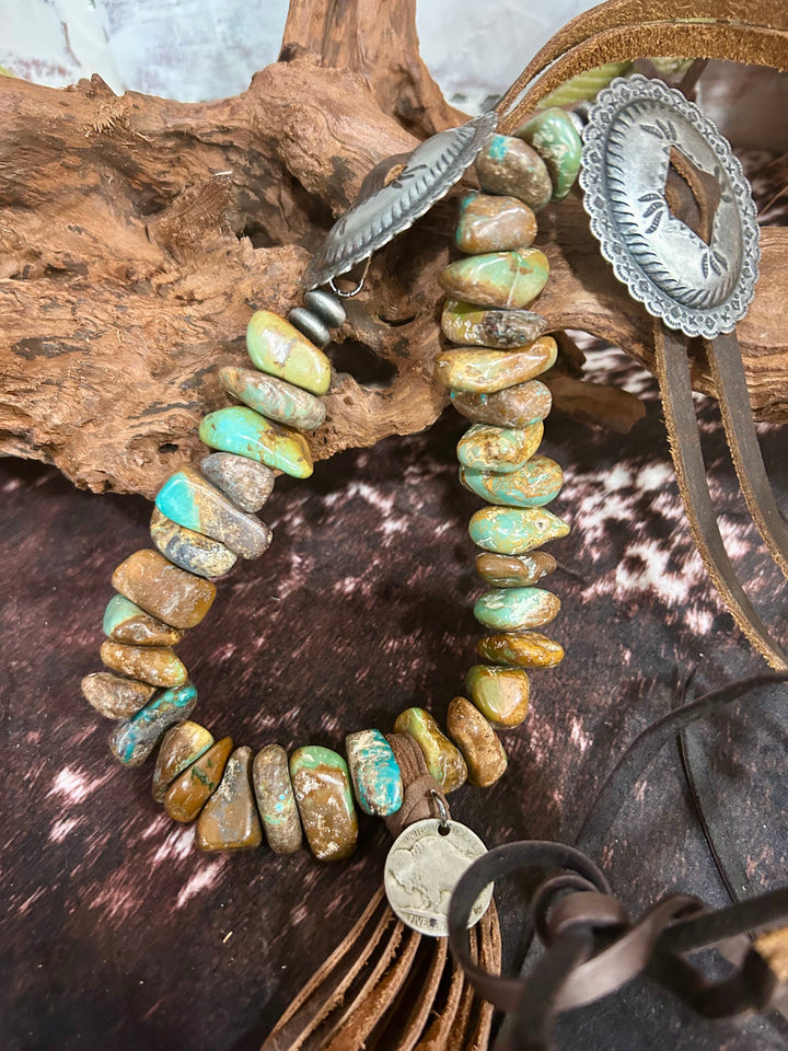 Royston Nugget Buffalo Nickel Necklace