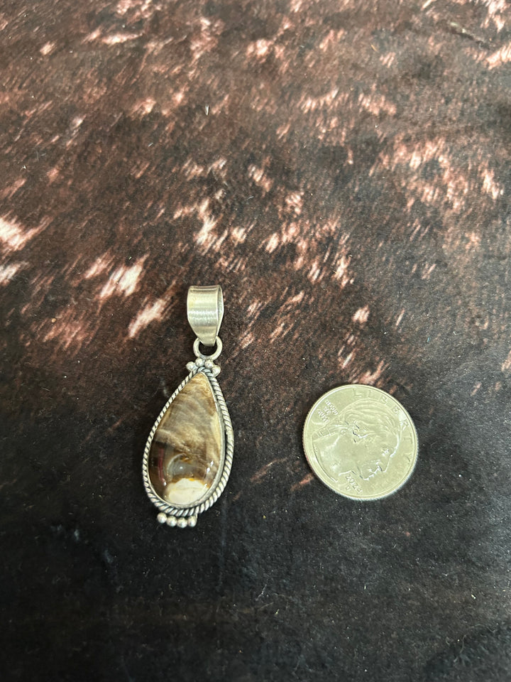 Small Native American Wild Horse Pendant