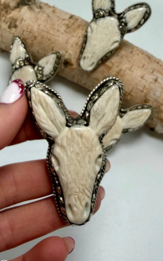 Sweet Ass Donkey Ring- Tibetan Silver - Adjustable 