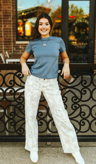 2 Fly Co Denim Cloud Basics Snug Tee