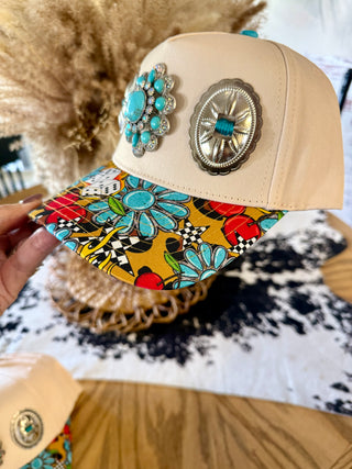 Roll The Dice Concho Trucker Hat