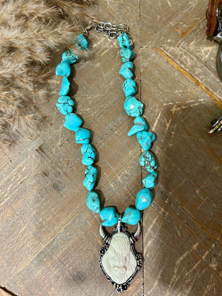 Buffalo Spirit Necklace