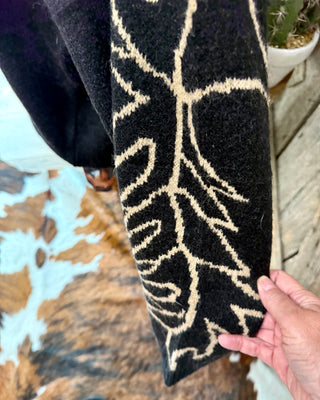 Rodeo Cowboy Graphic Sweater – Western Bronc Rider Pullover