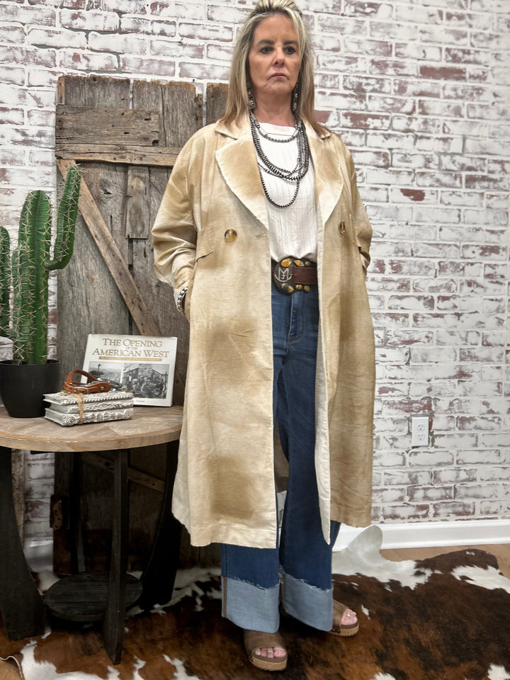 Jaded Gypsy Prairie Winds Linen Duster