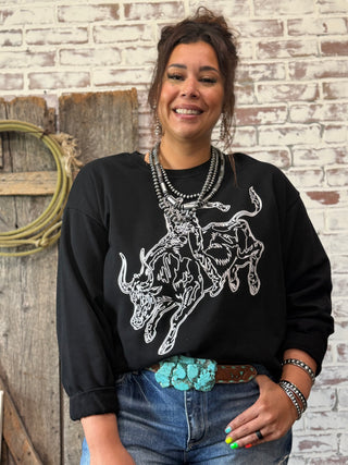 A Wild Ride French Terry Crew Neck Sweatshirt