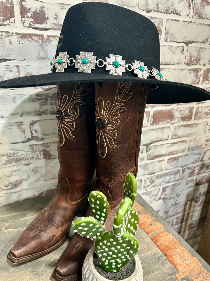 Western Concho Style Hat Bands