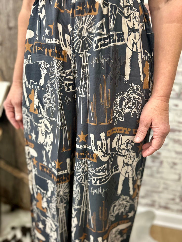 Stomp Tha Stockyards Romper