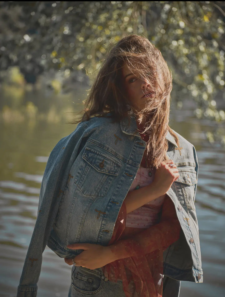 Boot Stitch Denim Jacket