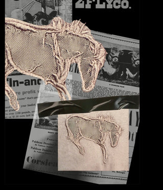 2 Fly Co Buck Out Cut-Out Horse Long Sleeve Top-Chocolate Brown - Barbwire n Bougie Boutique