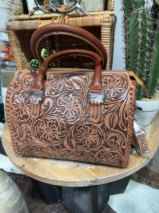 Medium Cognac Speedy Bag