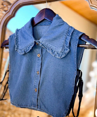 Western Dickie Collars for Women | Layered Look Without Bulk- ONE SIZE