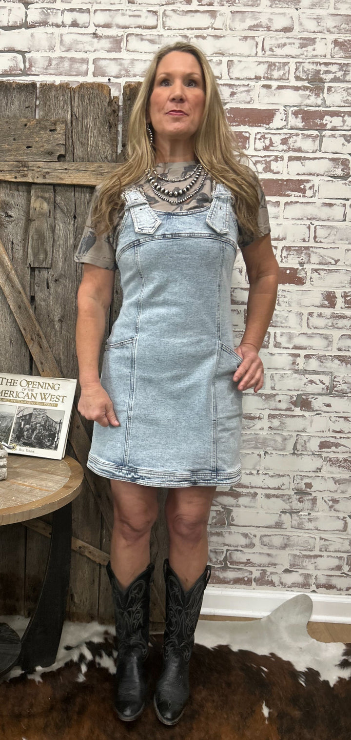 The Buckaroo Denim Buckle Jumper