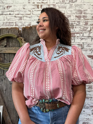 Bronco Beauty Blouse