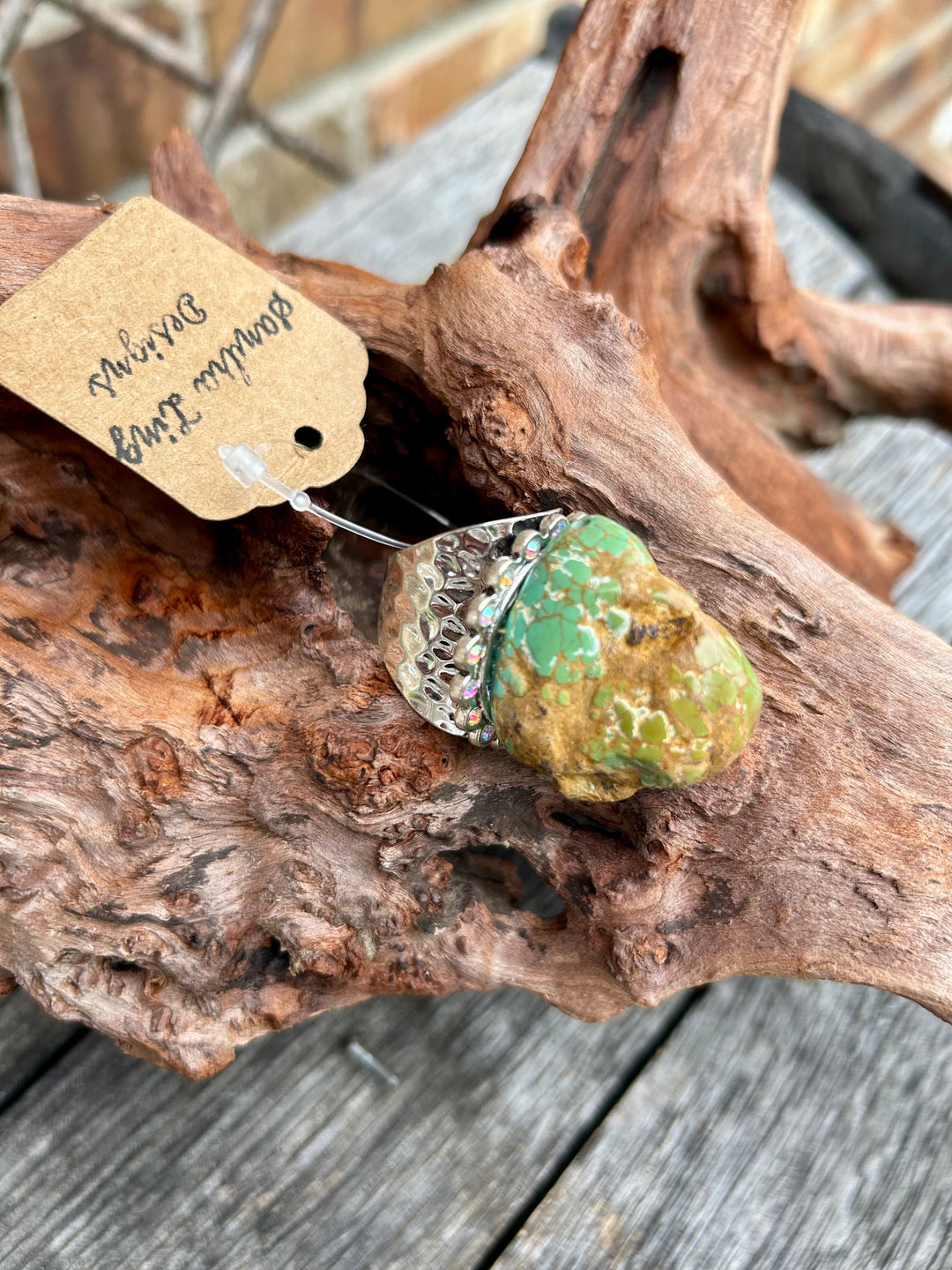 Authentic Turquoise Nugget Ring