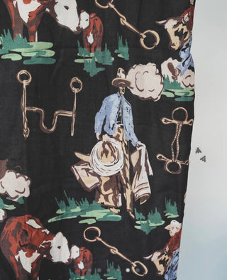 2Fly Co. Cuddle Up Cowboy Western Sheet Set - Barbwire n Bougie Boutique