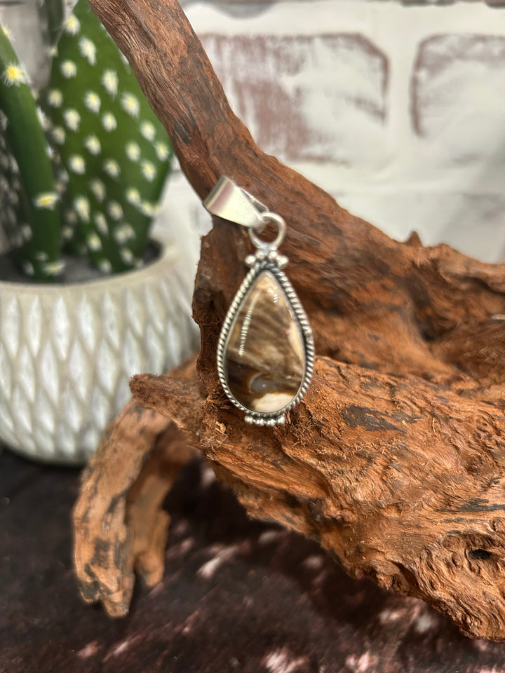 Small Native American Wild Horse Pendant