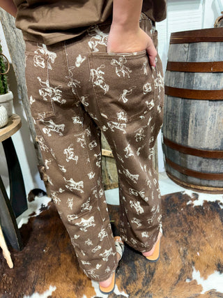 Rodeo Renegade Western Cargo Pants
