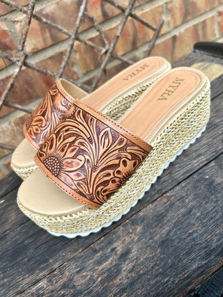 Gloriana Canyon Platform Sandals