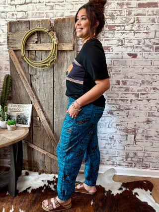 Dear Rodeo Western Style Joggers