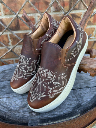 Montana Boot Stitch Slip On Sneaker - Genuine Leather