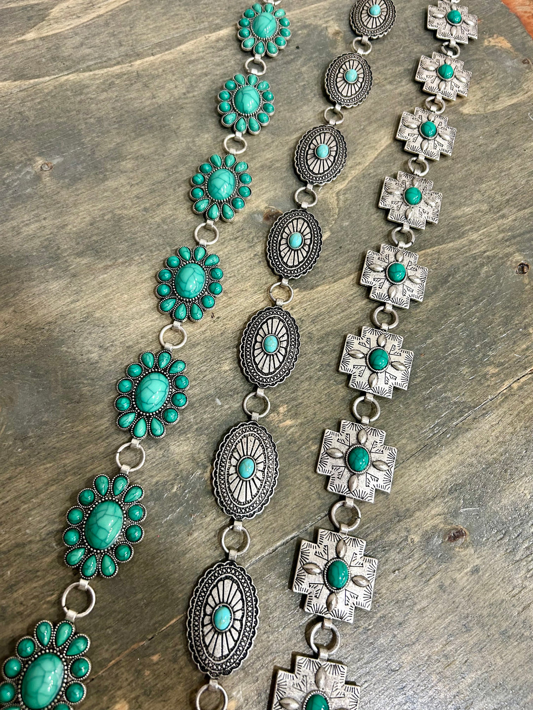 Western Concho Style Hat Bands