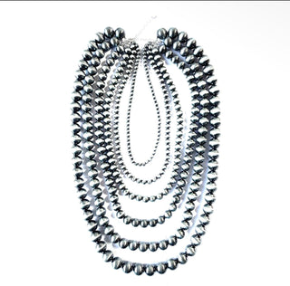 Six-Strand Graduated Navajo Pearl Necklace
