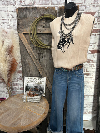 The Buck Off Sweater Vest