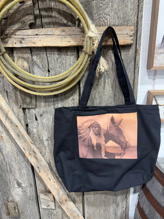 Plains Heritage Canvas Tote Bag