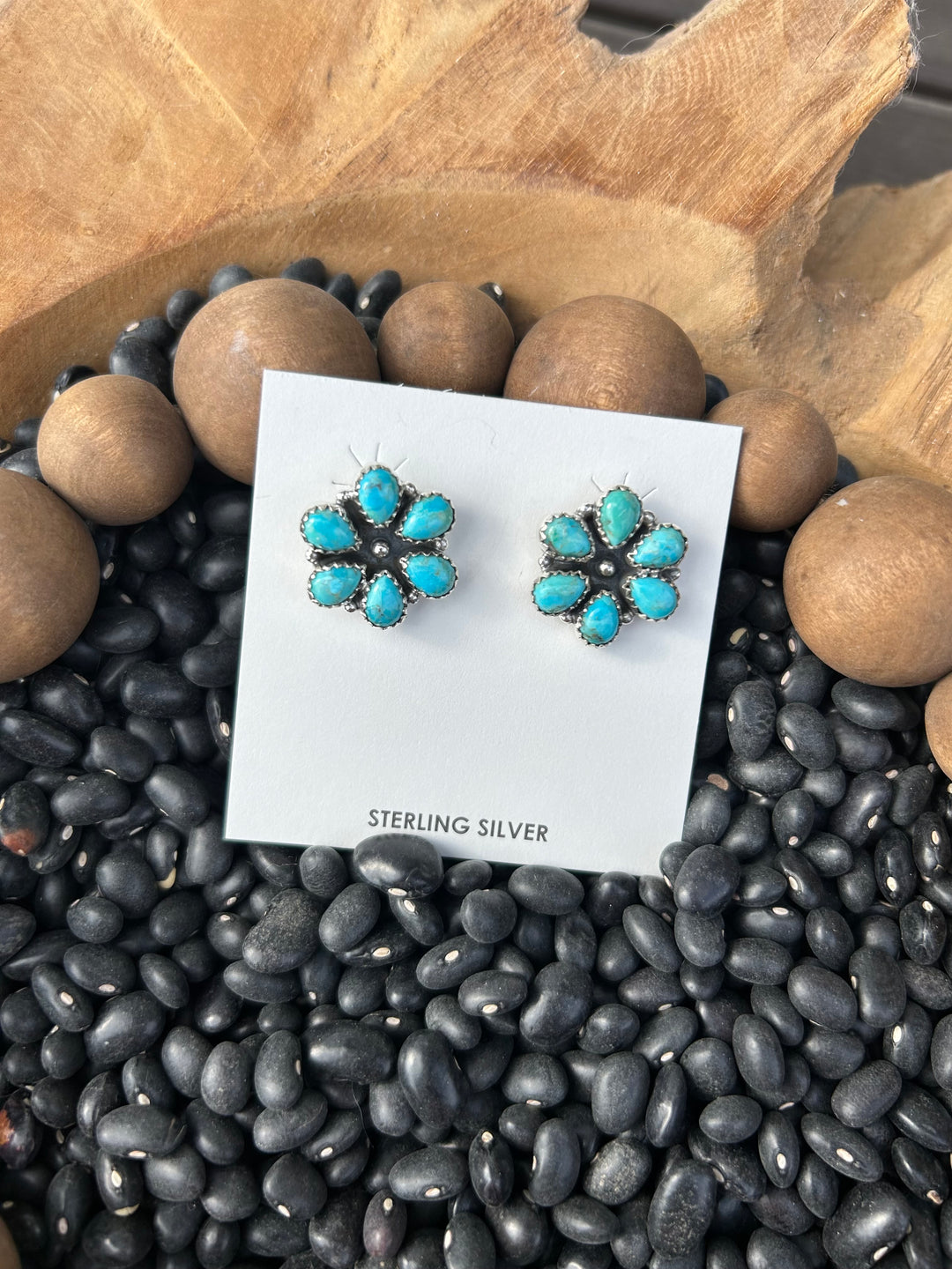 Kingman Flower Studs