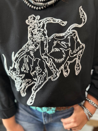 A Wild Ride French Terry Crew Neck Sweatshirt