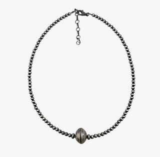 Sterling Silver Mercury Dime Pearl Necklace | Machine-Made Western Silver Pearls Necklace