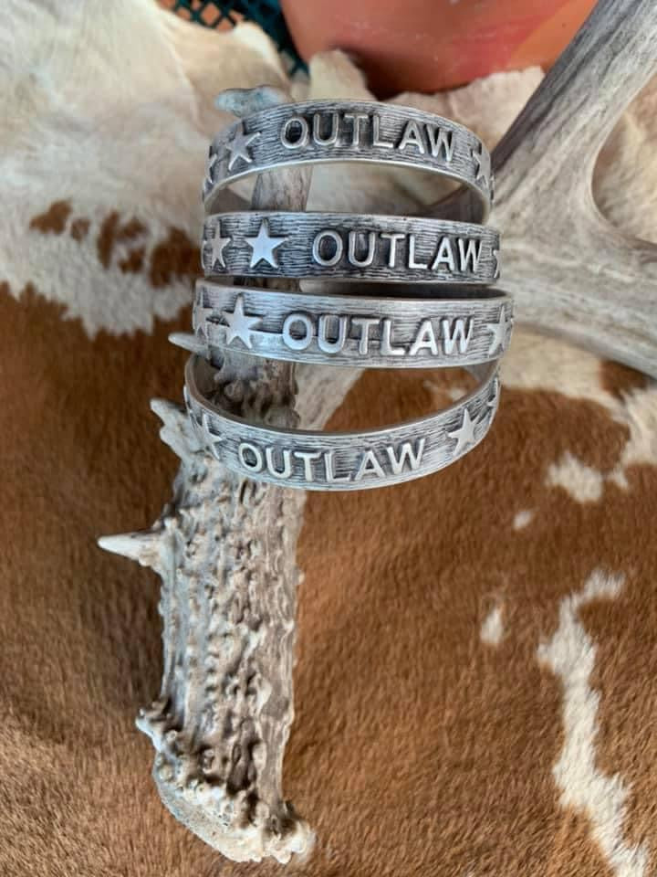 Junkyard Cowgirl Silver Bangle Bracelets