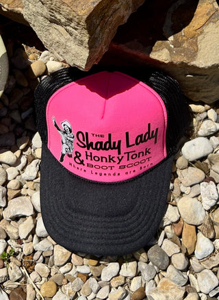 Shady Lady & Honky Tonk Boot Scoot Trucker- SIX COLORS!