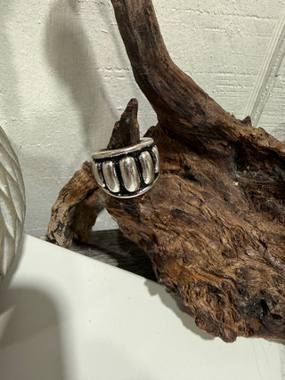 Western Repoussé Stretch Statement Ring