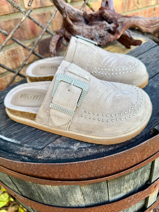 Cheyenne Trails Boot Stitch Mules- RESTOCK ON THE WAY!!