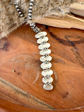 Mine No. 8 Turquoise Chandelier Pendant ( Pearls not included)