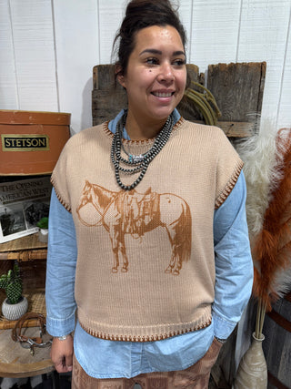The Cowpony Sweater Vest