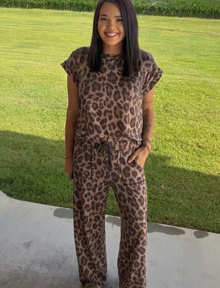 Spotted Wild Cheetah Print Pants