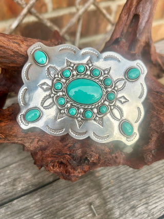 Turquoise Western Belt Buckle