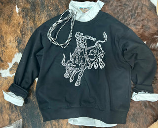 A Wild Ride French Terry Crew Neck Sweatshirt
