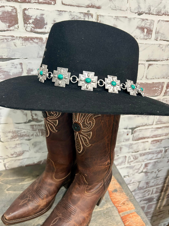 Western Concho Style Hat Bands