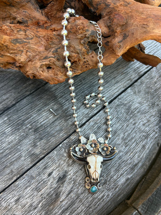Small Longhorn Necklace